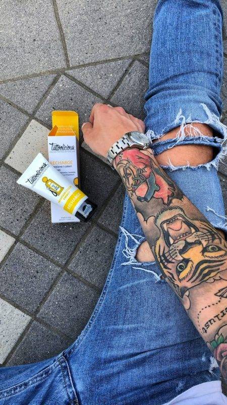 crema di mantenimento tatuaggio