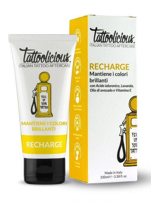 crema mantenimento colore tatuaggio