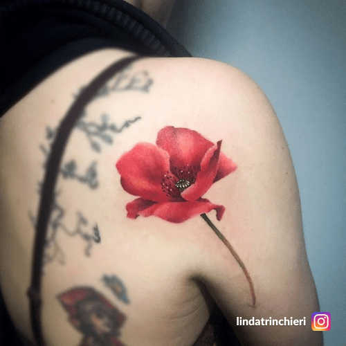Significato tatuaggio del papavero