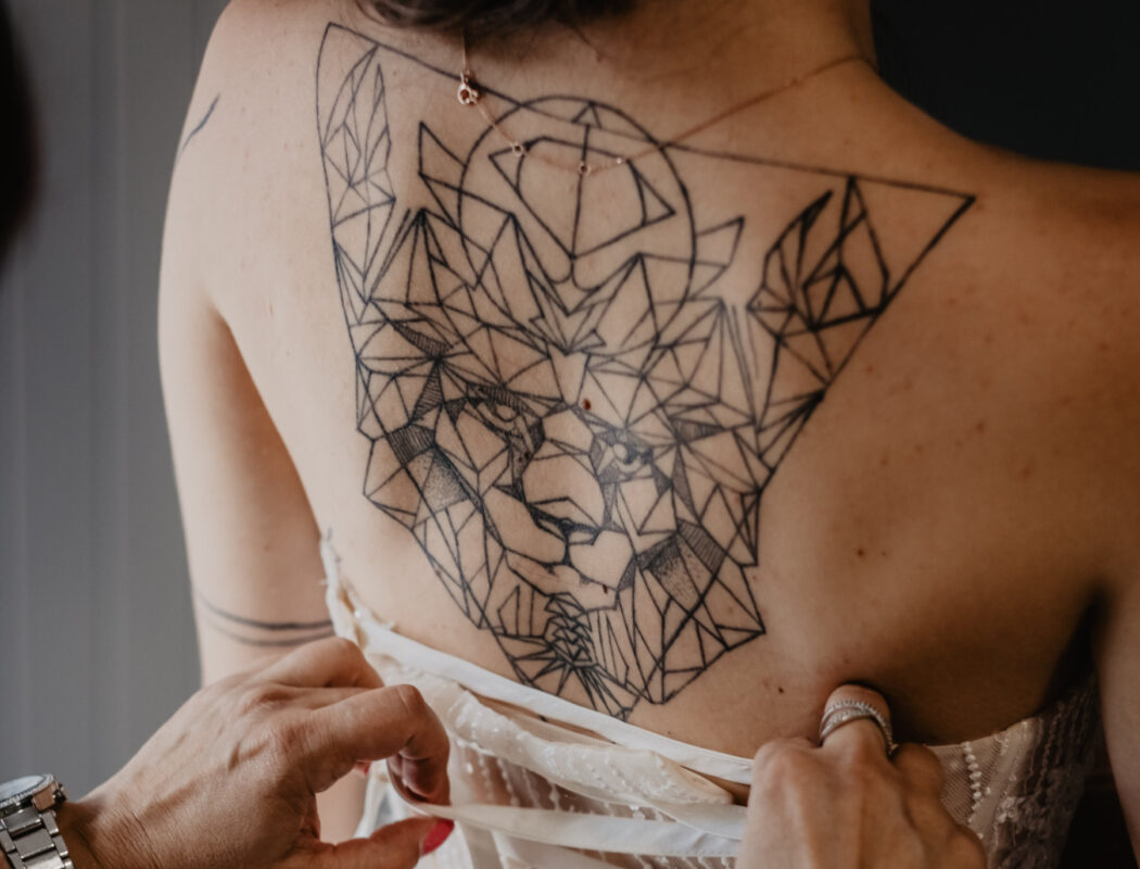tatuaggio geometrico